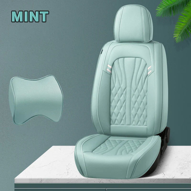 Universal Fit Car Seat Cover 2024 Dane Leather Car Seat Cover for Cars, SUV